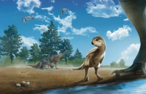 Cientistas encontraram um bebê dinossauro escondido em uma rocha e é surpreendentemente fofo