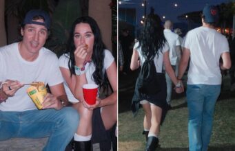Katy Perry compartilha fotos de PDA com Justin Trudeau no Coachella