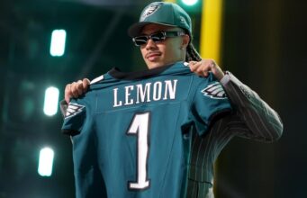 Os Eagles roubaram a escolha do primeiro turno do Steelers na frente de seus torcedores