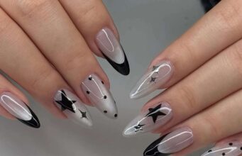 10 ideias de manicure francesa escura que vale a pena experimentar, desde olhos de gato escuros até pontas de ameixa temperamentais