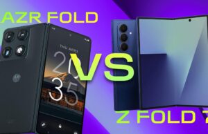 Motorola Razr Fold x Samsung Galaxy Z Fold 7: como os telefones estilo livro se comparam