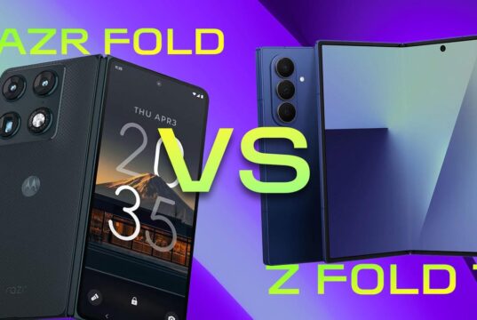 Motorola Razr Fold x Samsung Galaxy Z Fold 7: como os telefones estilo livro se comparam