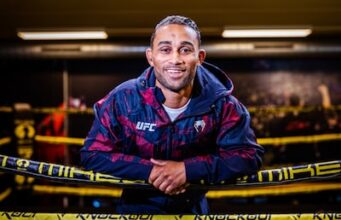 Ex-jogador de futebol profissional Kenzo Biyong estreia no UFC: ‘Quero um dia ir às Olimpíadas de bobsled’