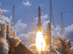 O poderoso foguete Ariane 6 da Europa lança 32 satélites de Internet da Amazon no início de 30 de abril: assista ao vivo