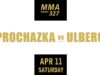 Jiri Prochazka x Ulberg UFC 327 com destaques em vídeo da luta completa