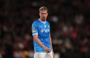 La Repubblica: Napoli considera Kevin De Bruyne promovido se ele não cumprir os padrões