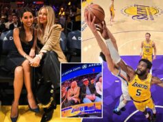 Kate Hudson e Brenda Song surpreenderam em Thunder vs. Lakers antes da 2ª temporada de Running Point