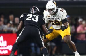 NFL Draft 2026: simulação de sete rodadas do Patriots vê New England adicionar proteção para Drake Maye