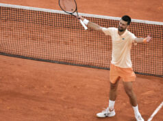 Djokovic foi eliminado na terceira rodada do Aberto da França pelo brasileiro Fonseca.