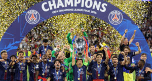 O PSG derrotou o Arsenal nos pênaltis para conquistar títulos consecutivos da Liga dos Campeões.