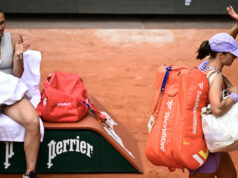 Kostyuk caiu para o tetracampeão Swiatek no último Aberto da França.
