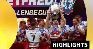 Destaques finais da Challenge Cup: Wigan Warriors 40-10 Hull KR