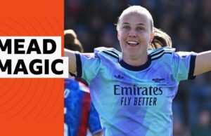 ASSISTIR: Mead marca 50º gol do Arsenal com uma dobradinha impressionante