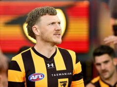 James Sicily jogará Hawthorn contra Fremantle Dockers na nona rodada