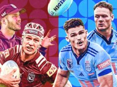 NSW Blues x Queensland Maroons; Daley e Slater nomearam um time forte para o início das 20h05 no Accor Stadium