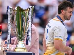 Leinster 19-41 Bordeaux-Begles: ‘Uma montanha muito alta’ enquanto a espera de Leinster continua