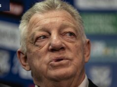 Por que Gould não fala sobre a única coisa que todo mundo está falando