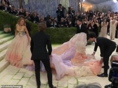 O visual selvagem de diva de Blake Lively no tapete vermelho do Met Gala após uma disputa legal com Justin Baldoni