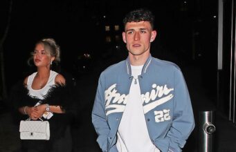 As estrelas do Man City e seus WAGs compareceram à festa de despedida de Bernardo Silva enquanto relaxavam com uma final matinal antes do confronto pelo título da Premier League