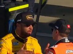 O piloto da NASCAR de Michael Jordan enfrentou seu rival em um confronto acalorado no pit road