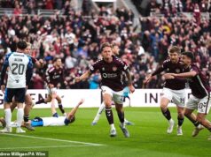 ‘A pior decisão do VAR de todos os tempos’ leva a corrida pelo título da Premiership da Escócia para o último dia: Underdogs Hearts furioso com o pênalti ‘nojento’ do Celtic, preparando a partida do último dia para encerrar a espera de 41 anos por um vencedor não-Old Firm