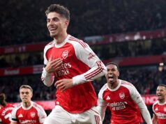 Arsenal 1-0 Burnley – Premier League AO VIVO: Últimos resultados, notícias e atualizações da equipe enquanto Kai Havertz coloca os Gunners em busca do título à frente em outra bola parada contra os rebaixados Clarets