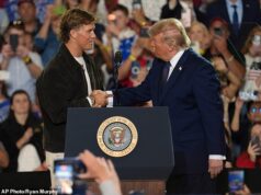 Jaxson Dart aborda a raiva no vestiário antes do discurso de Donald Trump com o companheiro de equipe dos Giants, Abdul Carter