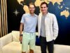 Fãs de tênis expressaram preocupação com Rafael Nadal depois que ele apareceu transformado 18 meses após se aposentar, em nova foto com o rival Roger Federer