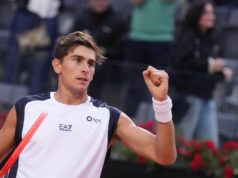 Nas internacionais da Itália, Arnold vence De Minaur. Presentes cansados para serem removidos. Djokovic fora