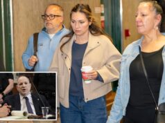 A acusadora de Weinstein menciona seu “amor” pelo desgraçado executivo de Hollywood em sua nota – poucos dias após o suposto estupro