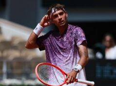 Eu moro em Roland Garros: Goblins in Circo 16 do Beat Tien. Berrettini em campo