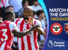 As esperanças de sobrevivência do West Ham sofreram um golpe após a derrota para o Brentford