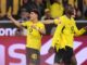 O Borussia Dortmund voltou ao segundo lugar após uma vitória de retorno sobre o Eintracht Frankfurt