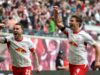 RB Leipzig venceu o St. Pauli na Liga dos Campeões