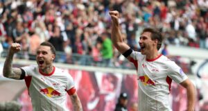 RB Leipzig venceu o St. Pauli na Liga dos Campeões