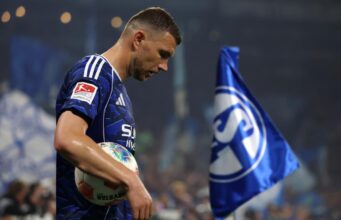 Edin Džeko admite que o Schalke “ainda sentia o vinho” após a derrota do Nuremberga