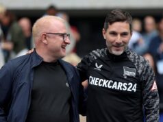 O Hertha, reduzido a dez jogadores, venceu em casa no último jogo, negando a tentativa de sobrevivência de Greuther Fürth.