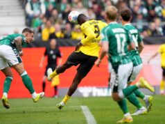 Guirassy e Couto marcaram pelo Borussia Dortmund contra o Werder Bremen