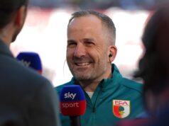 FC Augsburg estendeu contrato do técnico Manuel Baum até 2028