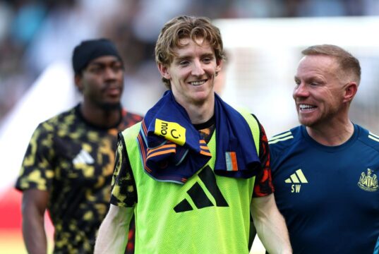 O Barcelona está na posição mais clara à frente do Bayern para contratar Anthony Gordon