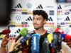 Nathaniel Brown em resposta à ligação com o Bayern