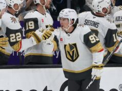 Os Golden Knights eliminaram os Mammoths com uma vitória no jogo 6