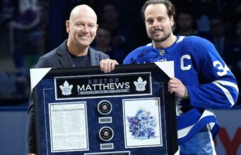Maple Leafs molda front office com Mets Sandin, John Chayka