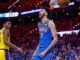 O Thunder derrotou o Lakers no jogo 1 das semifinais do Oeste.