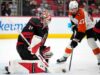 Noah Cates dos Flyers estava fora da série contra os Hurricanes