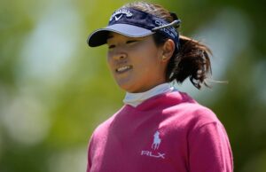 Andrea Lee faz um birdie tardio para uma vantagem de 1 shot no Mizuho US Open