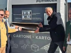 Merano, prensa instalada para melhorar a coleta de papelão – Merano