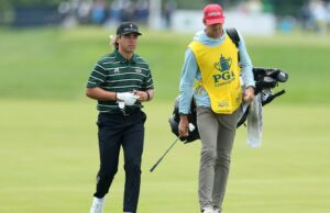 Hugo, no final do PGA, está supostamente terminando com Caddy