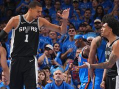 Wemby estragou a noite do MVP da SGA quando os Spurs surpreenderam o OKC.