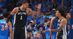 Wemby estragou a noite do MVP da SGA quando os Spurs surpreenderam o OKC.
